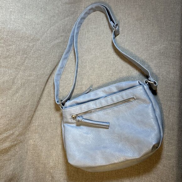 Bueno Light Blue Purse, handbag, pre owned - Picture 1 of 7